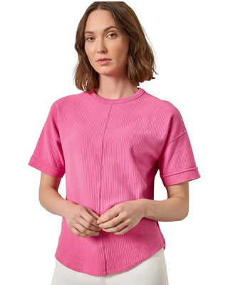 Drop Shoulder Sweatshirt- Dahlia