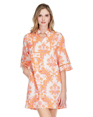 Tunic Dress- Orange Essence