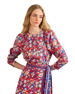 Harris Top- Tapestry Floral