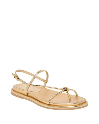 Deane Sandal- Gold Distressed