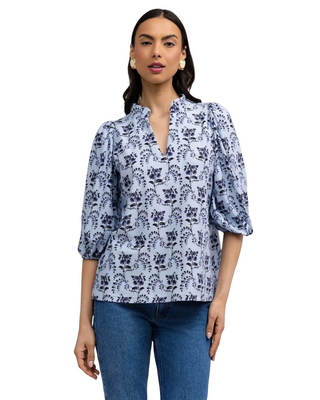 Eliza Top- Cornflower Parlour