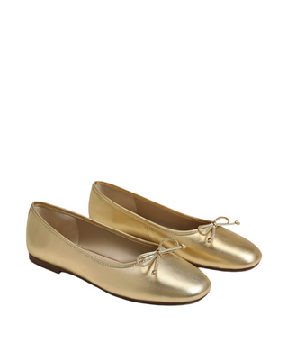 Alie Ballet Flat- Amber Gold