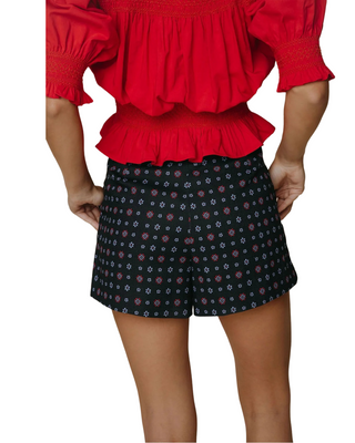 Kai Shorts- Scarf Print