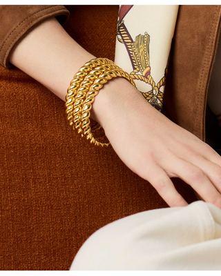 Ravello Bangle- Gold- M