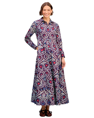 Classic Shirtdress- Scroll