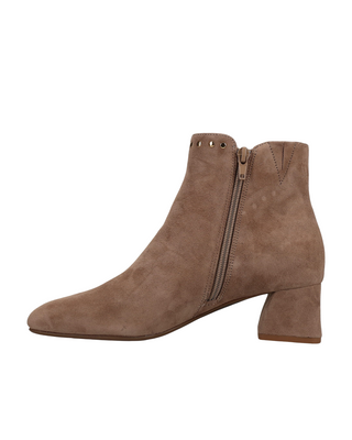Zoey Bootie- Military Suede