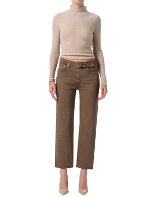 Palma Straight Leg Jean- Cocoa
