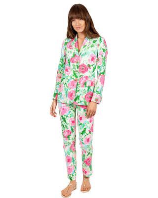 Ana High Rise Pant- Multi Poppy Party