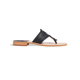 Jacks Flat Sandal- Black