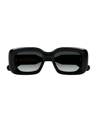 Chloe Gayia Rectangle Sunglasses- Black + Grey