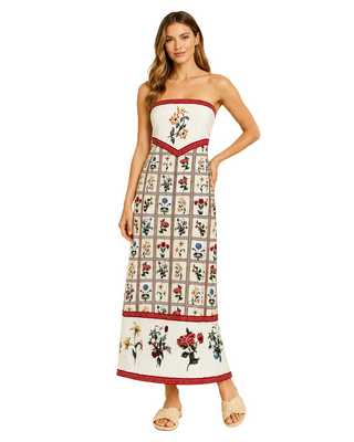 Lilly Midi Dress- Flora Belle