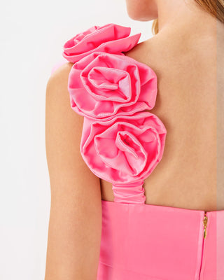 Aamira Maxi Dress- Rousseau Pink