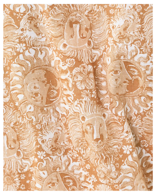 Annadetta Linen Tunic Dress- Iced Latte Lil Jims Stuff