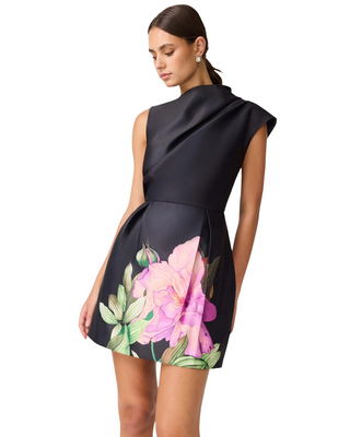 Azelie Mini Dress- Black