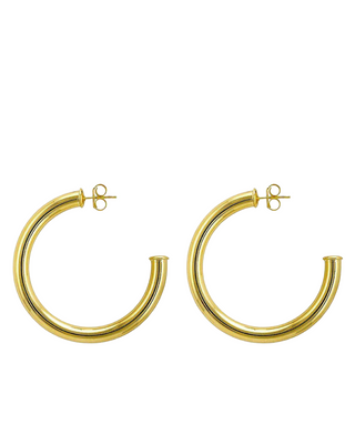 Arlene Hoops- Shiny Gold