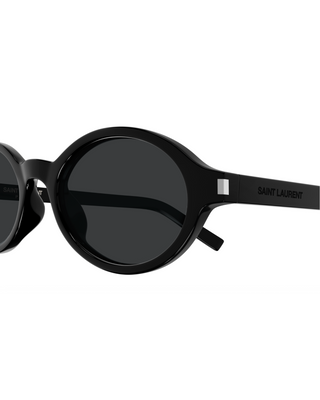 YSL Jeanne Oval Sunglasses- Black