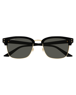 Gucci Squared Metal Sunglasses- Black