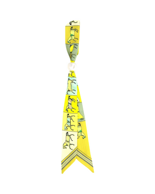 Pearl Scarf Buddy- Lemon Lime