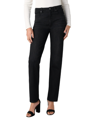Rowan High Rise Comfort Slim Jean- Crow Stone
