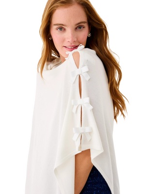 Harp Wrap With Bows- Coconut