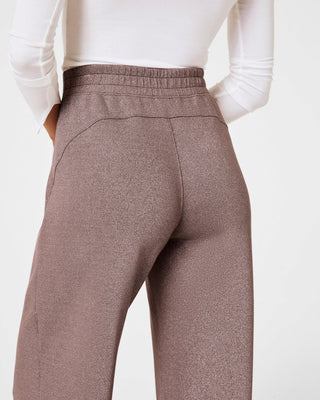 AirEssentials Wide Leg Pant- Smoke Silver Shimmer