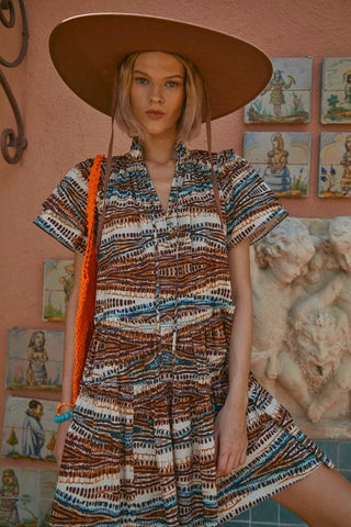 Merritt Dress- Zig Zag