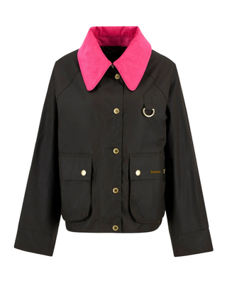 Barbour Icons Spey Wax Jacket- Olive/Classic