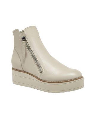 Nene Sneaker Bootie- Vanilla Leather
