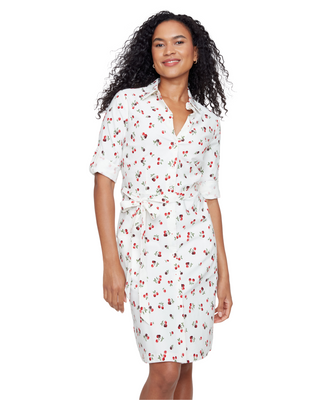 Cherry Shirt Dress