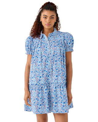 Drifter Mini Dress- Bermuda Blooms