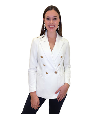 Bermuda II Blazer- Cream