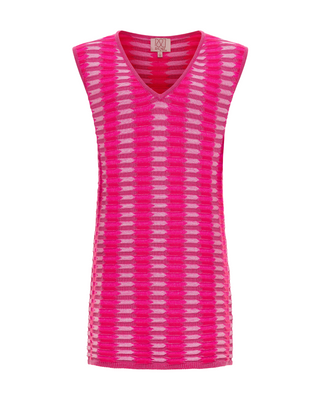 Madelyn Dress- Hot Pink
