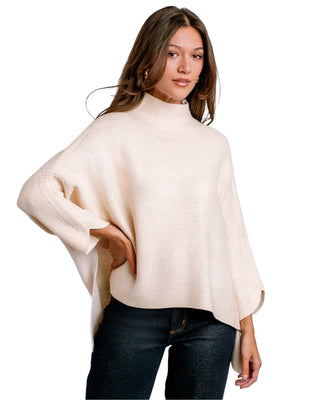 Boho Sweater- Ecru- One Size