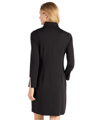 Anna Dress- Black/Camel