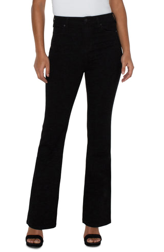 Lucy High Rise Boot Cut- Black