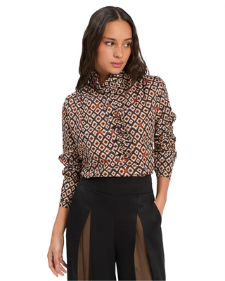 Ikat Ladybug Blouse