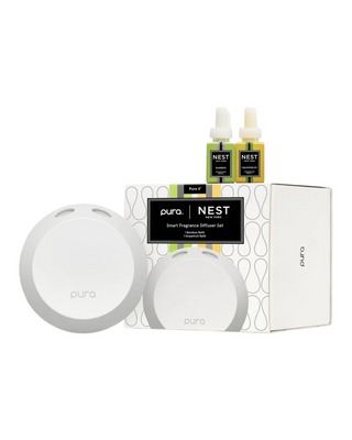 Pura Smart Diffuser Set- Bamboo & Grapefruit