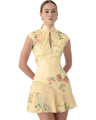 Lili Dress- Soft Yellow
