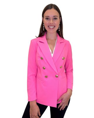 Bermuda II Blazer- Neon Pink