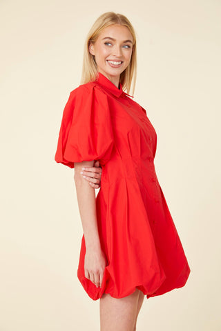 Bebe Dress- Red