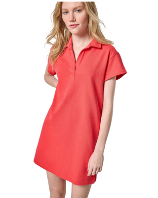 Textured Terry Tunic Dress- Zinnia