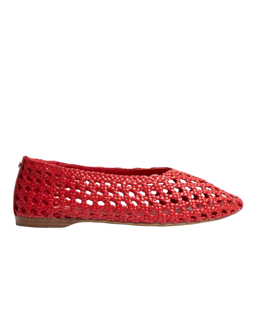 Shira Woven Leather Ballet Flat- Red – Monkee's of Ridgeland