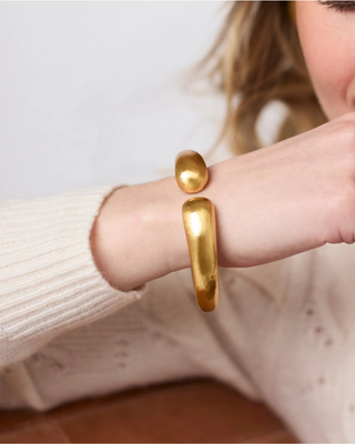 Solara Demi Cuff- Gold