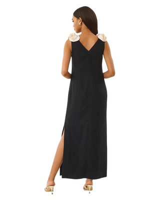 Roslind Maxi Dress- Noir