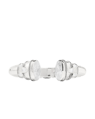 Cannes Cuff- Silver- CZ