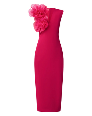 Verdessa Maxi Dress- Raspberry Pink