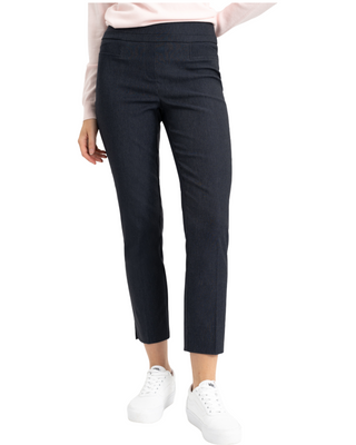 Renuar Pull On Ankle Pant- Indigo