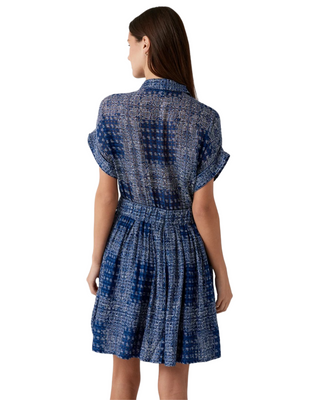 Howard Dress- Inkwell Paisley