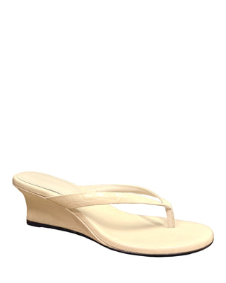 Easy 50 Thong Slipper Sandal- Cream Croc