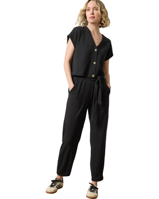 Belted Pant- Black